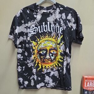 Sublime Tie-Dye Sun Graphic T-Shirt